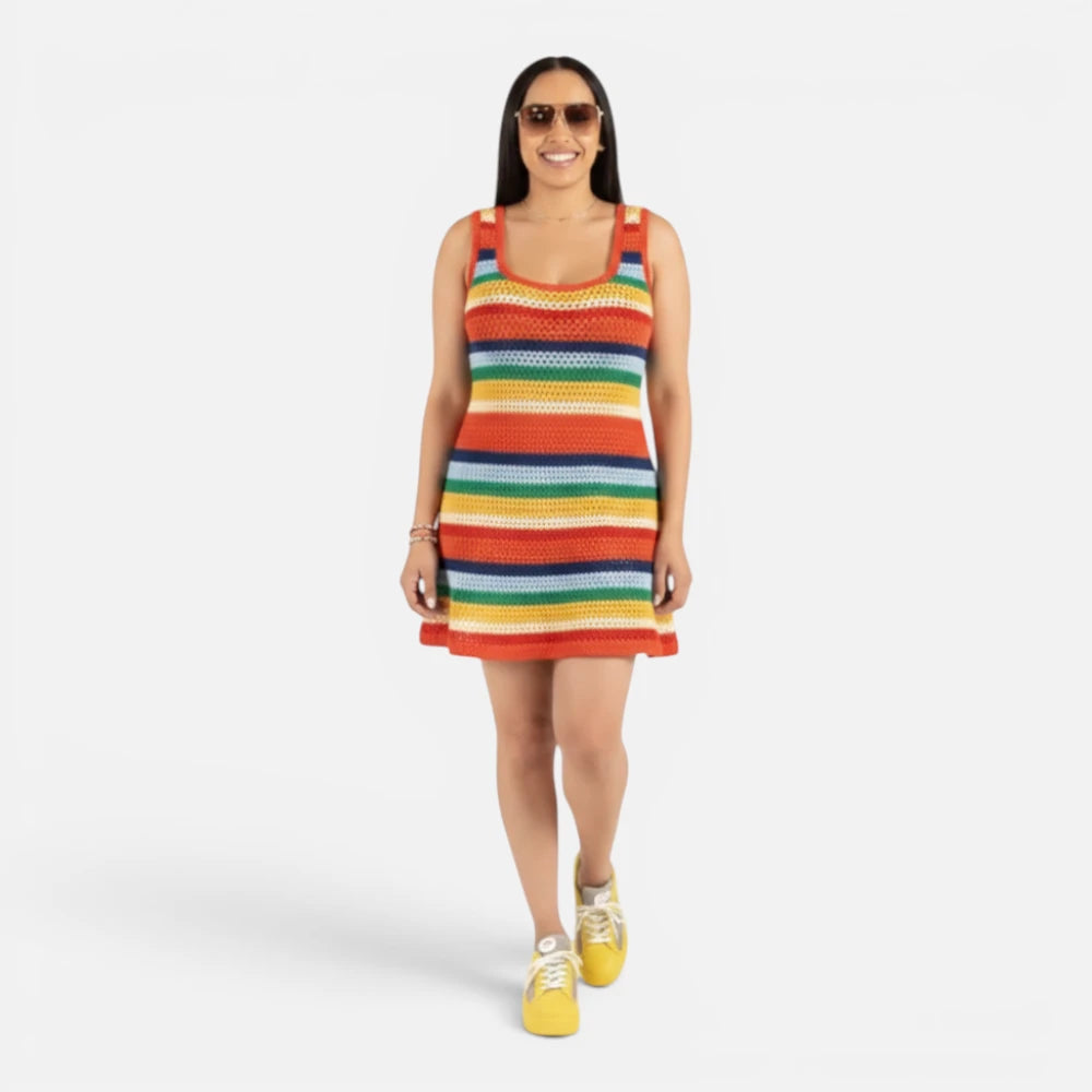 Robe Midi d'Été à Imprimé Fleurs