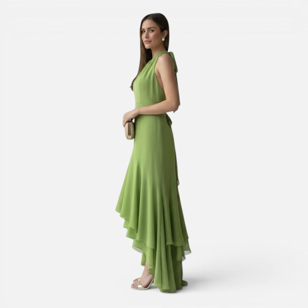 Robe Maxi Dos Nu de Soirée Coupe Sirène