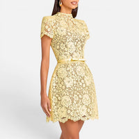 Robe De Soirée Élégante  En Dentelle
