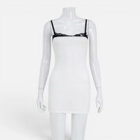 Robe Blanche En Dentelle