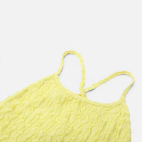 Robe Maxi Moulante Gaufrée à Fines Bretelles
