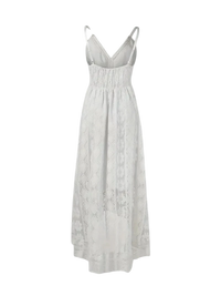Robe de Plage Bohème Fluide à Fines Bretelles