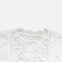 Robe Courte En Dentelle